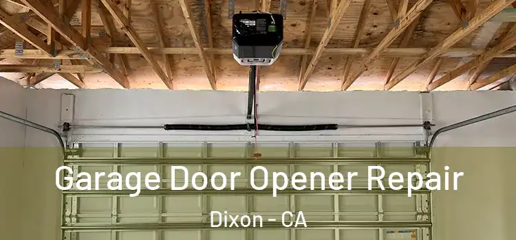  Garage Door Opener Repair Dixon - CA