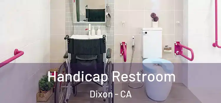Handicap Restroom Dixon - CA