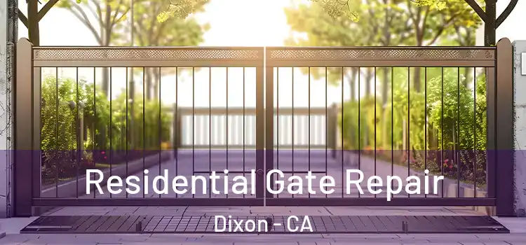 Residential Gate Repair Dixon - CA